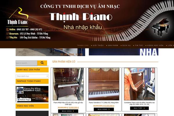 pianodanang.com site used Smartweb