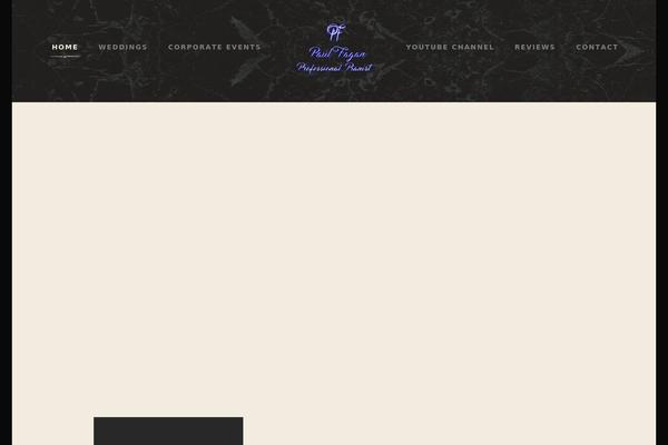 Alanzo theme site design template sample