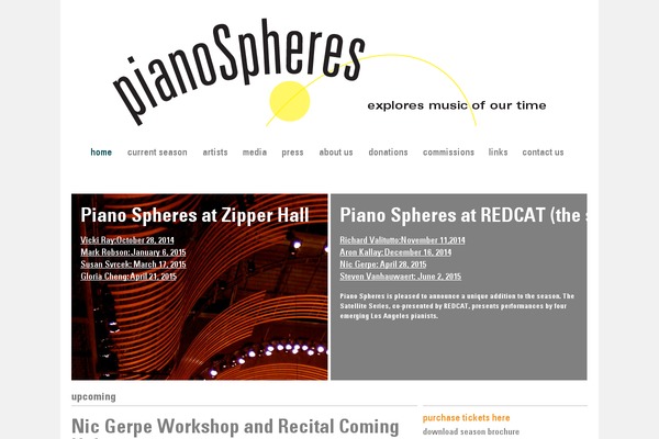 pianospheres.org site used Pianosphere