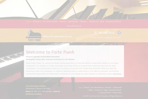 pianostorenj.com site used Fortepianmusiccompany