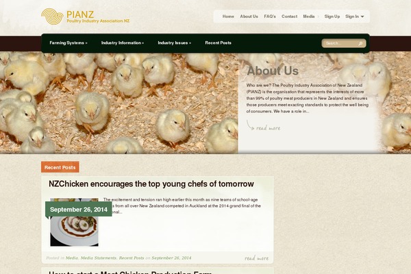 pianz.org.nz site used Pianz