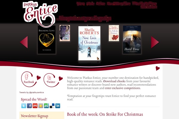 piatkusentice.co.uk site used Hachette