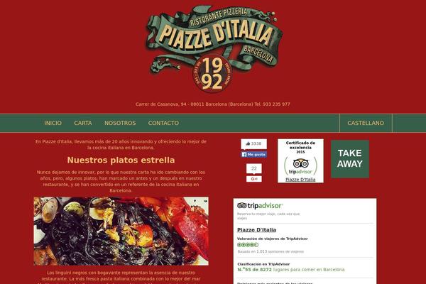 Ultimatum theme site design template sample