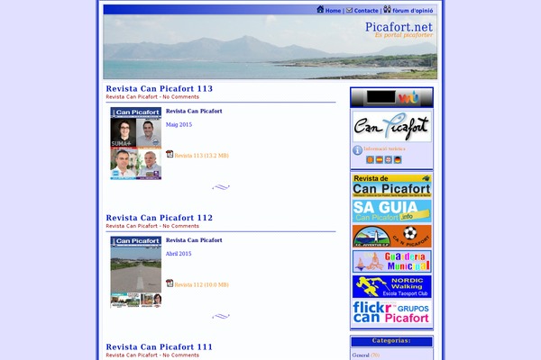 picafort.net site used Connections