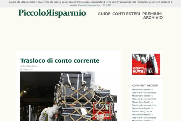 piccolorisparmio.eu site used Piccolorisparmio2016