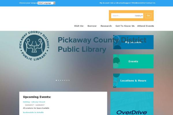 pickawaylib.org site used Pickaway-library