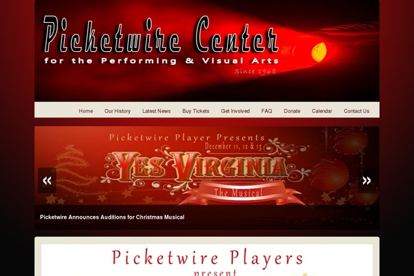 picketwireplayers.org site used x2