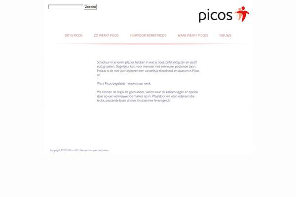 picosbv.nl site used Picos