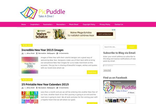 Patus theme site design template sample