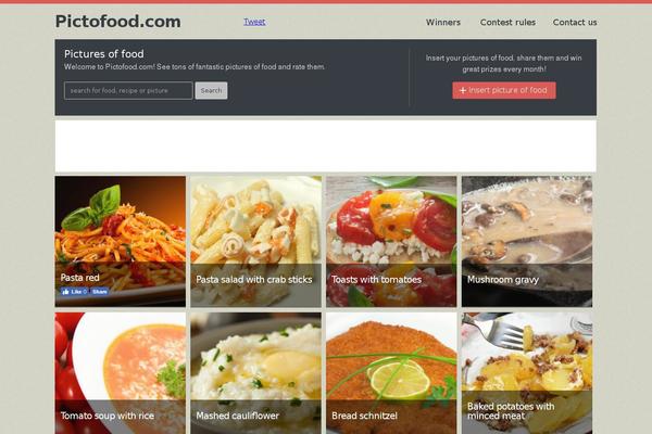 pictofood.com site used Pictofood