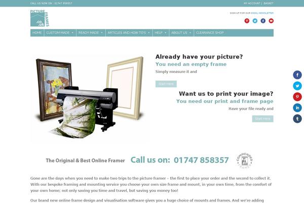 pictureframes.co.uk site used Pictureframes