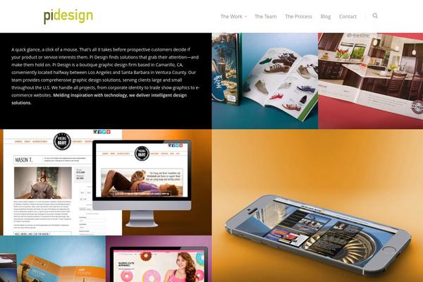 Salient theme site design template sample