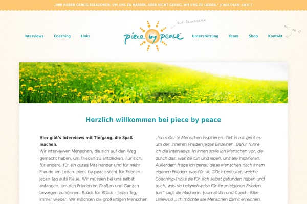 piece-by-peace.de site used Diehingucker