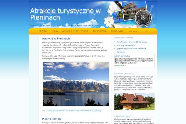 pieniny-turystyka.pl site used Travelclub.1.0.0