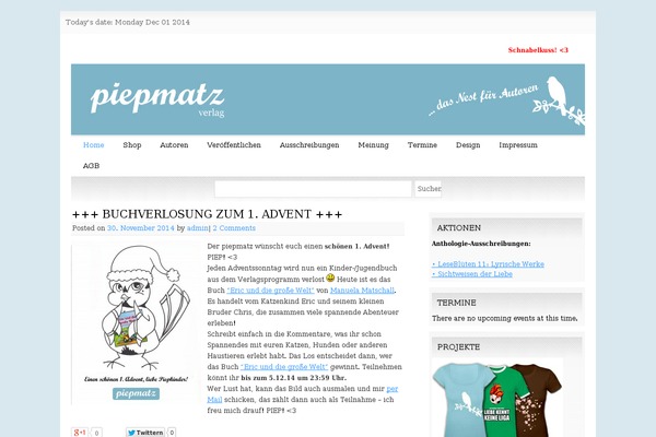 piepmatz-verlag.de site used Snow-summit.1.0.5