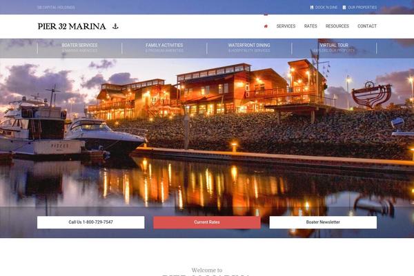 pier32marina.com site used Turbovirtual