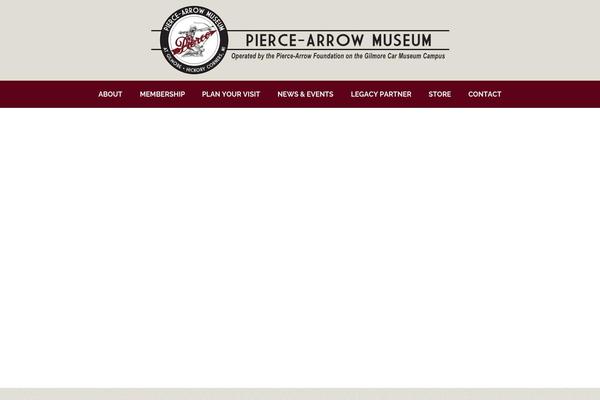 pierce-arrowmuseum.org site used Infinite