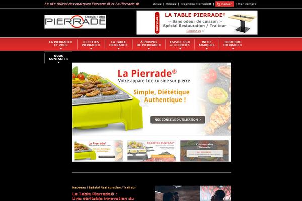 pierrade.com site used Theme-pierrade