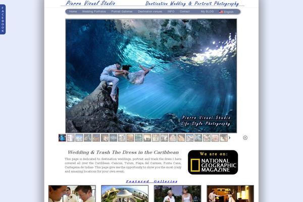 pierre-wedding.com site used ProPhoto 5
