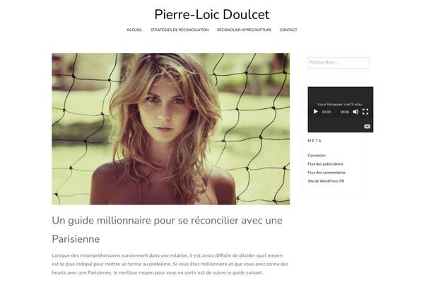 pierreloicdoulcet.fr site used NS Minimal