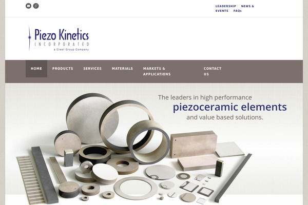 piezo-kinetics.com site used Piezo2017
