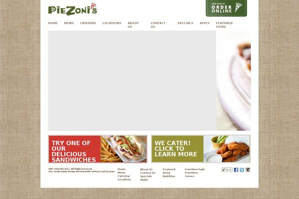 piezonis.com site used Piezonis-theme