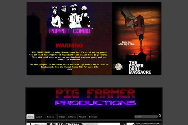 pigfarmergames.com site used Suffusion