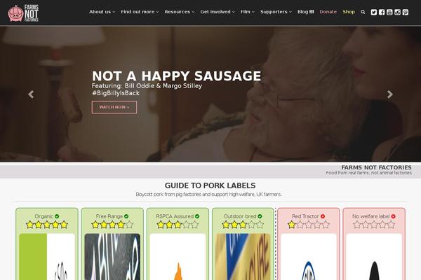 Fruitful-child theme site design template sample