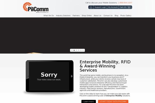 piicomm.ca site used Piicomm