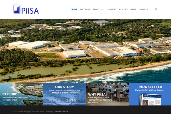 Salient theme site design template sample
