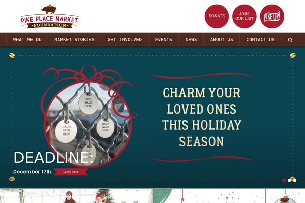 pike-place-market-foundation theme websites examples