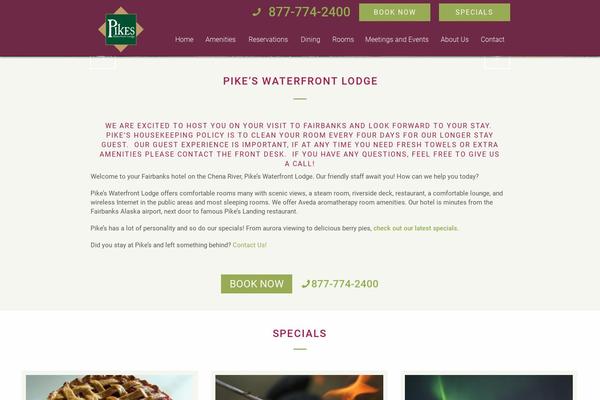 pikeslodge.com site used Pikes-lodge