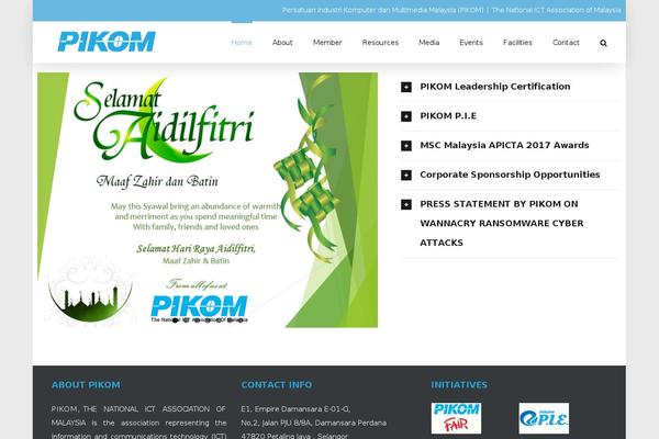 pikom.org.my site used Itinc-child