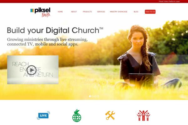 pikselfaith.com site used Piksel