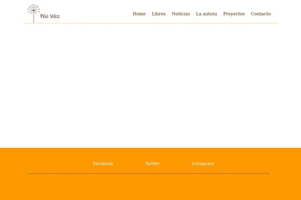 pilarvelez.com site used Organization