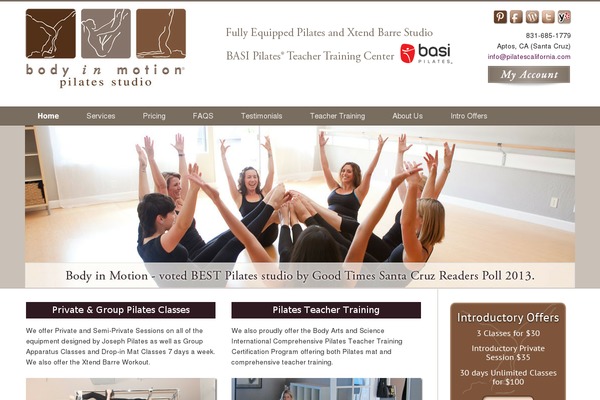 Weaver II pro theme site design template sample