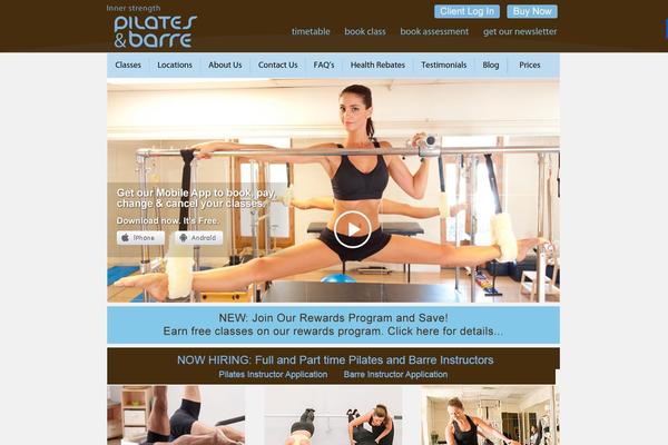 pilatesinnerstrength.com.au site used Pilates-new