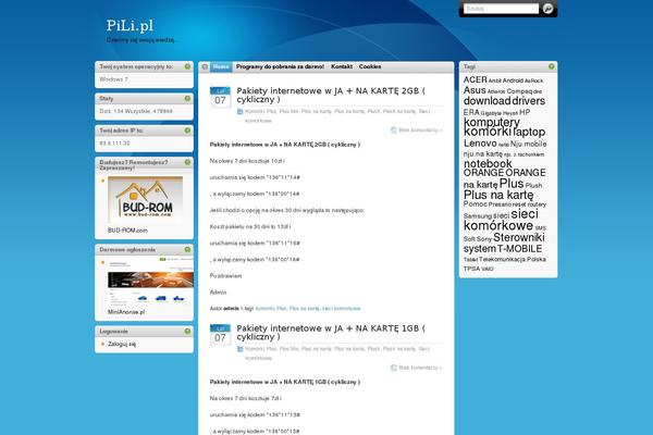 pili.pl site used I3theme-1-6-classicpl