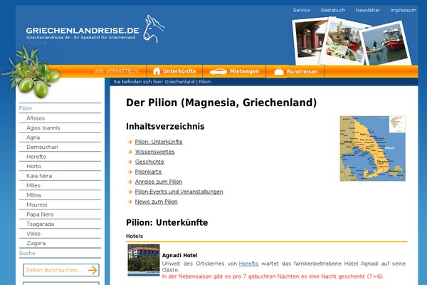 pilion.de site used Griechenlandreise_de