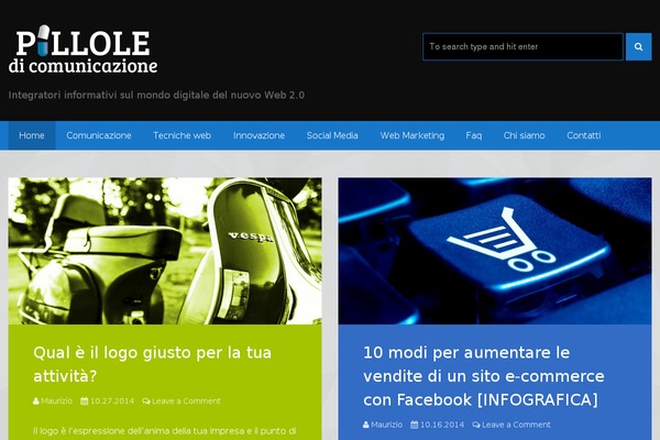 pilloledicomunicazione.it site used Tdfuture