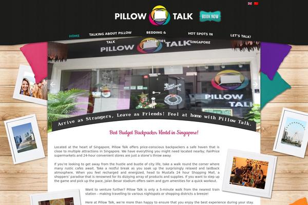 pillowtalkhostel.com site used Pillowtalk