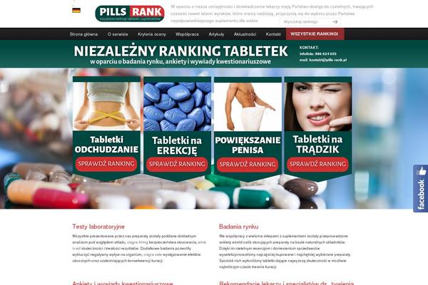 pills-rank.pl site used uDesign