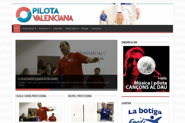 pilotavalenciana.com site used Sahifa theme