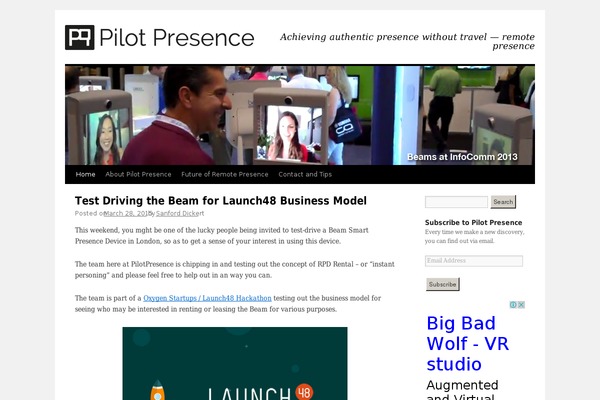 pilotpresence.com site used Pilotpresence