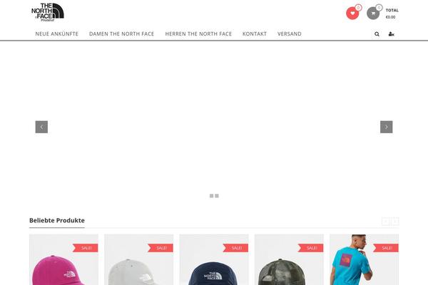 eStore theme site design template sample