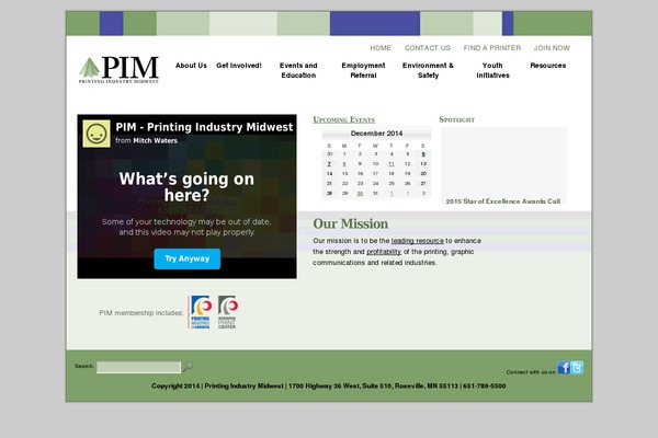 Pim theme site design template sample