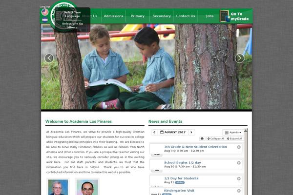 pinares.org site used Pinares