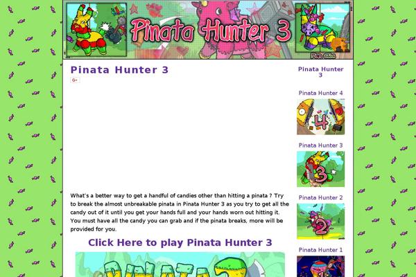 pinatahunter3.com site used Ad Flex Niche
