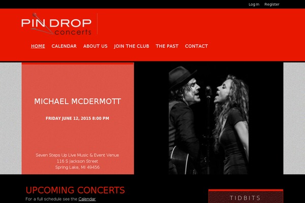 pindropconcerts.com site used Pindropconcerts