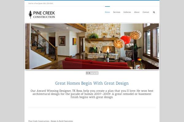 Avada theme site design template sample